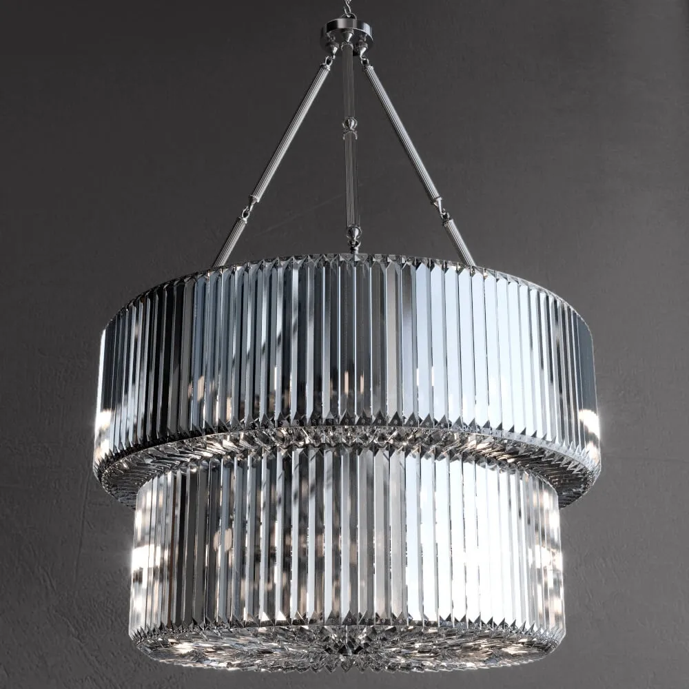 lighting – Chandelier Infinity Double 3D Model lighting – Chandelier Infinity Double 3D Model