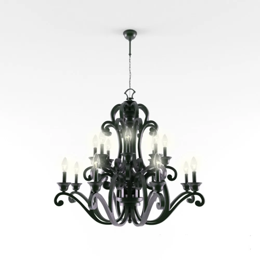 lighting – Chandelier Kichler Mithras 3D Model