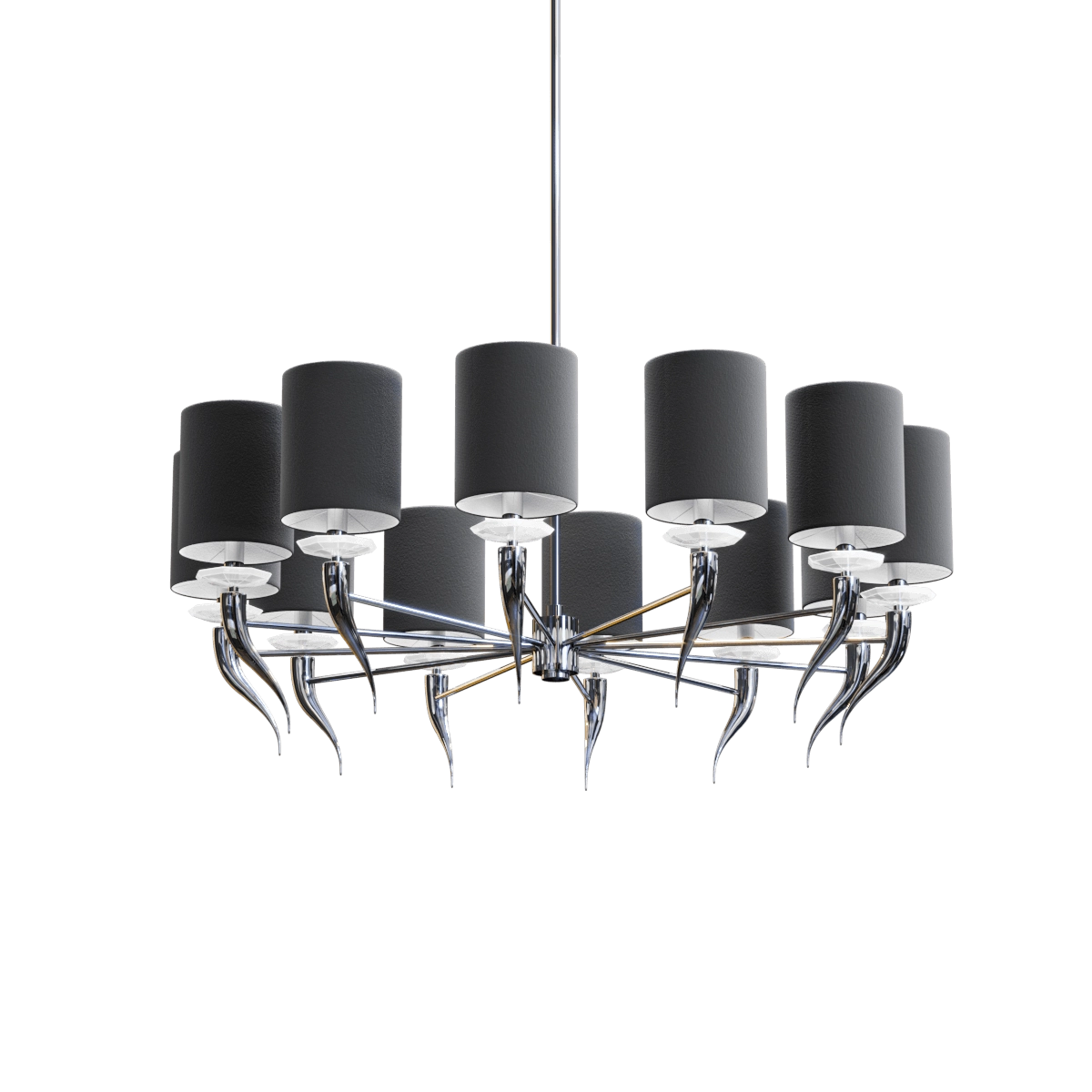 lighting – Chandelier Loving Arms H6 3D Model