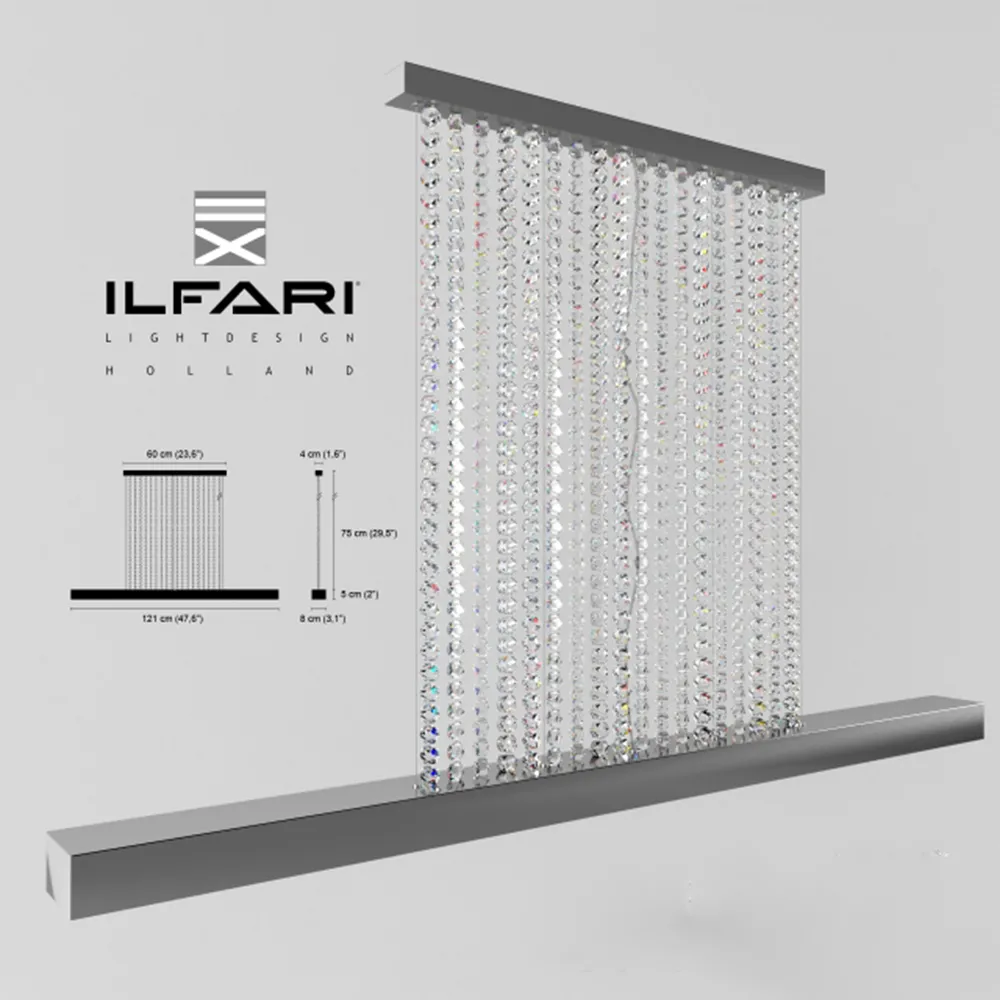 lighting – CHANDELIER (PENDANT) ILFARI – LINE UP 6210/6211 3D Model lighting – CHANDELIER (PENDANT) ILFARI – LINE UP 6210/6211 3D Model