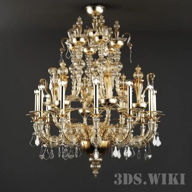 lighting – Chandelier Riyadh 5349-12 3D Model lighting – Chandelier Riyadh 5349-12 3D Model