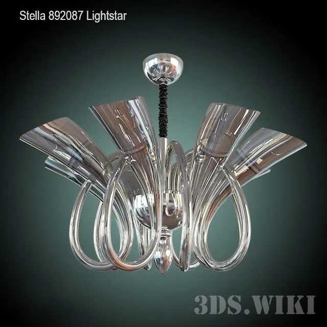 lighting – Chandelier Stella 892087 Lightstar 3D Model lighting – Chandelier Stella 892087 Lightstar 3D Model