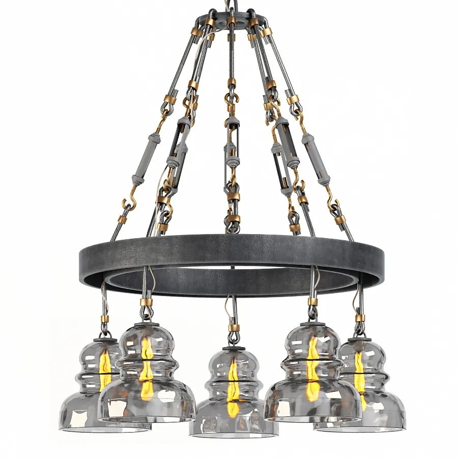 lighting – Chandelier Troy Lighting Menlo Park 3D Model lighting – Chandelier Troy Lighting Menlo Park 3D Model