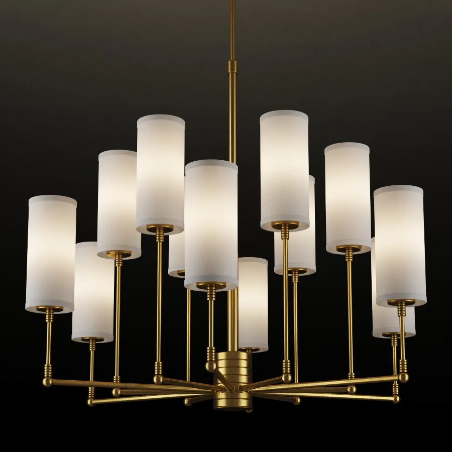 lighting – Clarence chandelier 08 3D Model