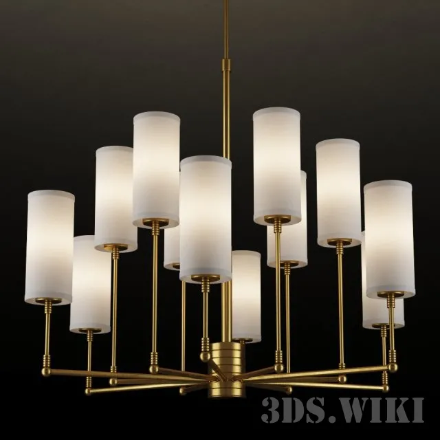 lighting – CLARENCE CHANDELIER 3D Model