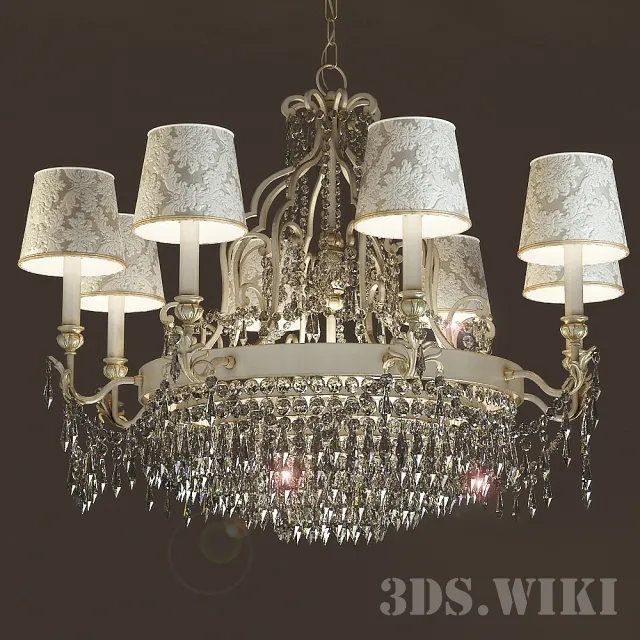 lighting – Classic chandelier 3D Model lighting – Classic chandelier 3D Model