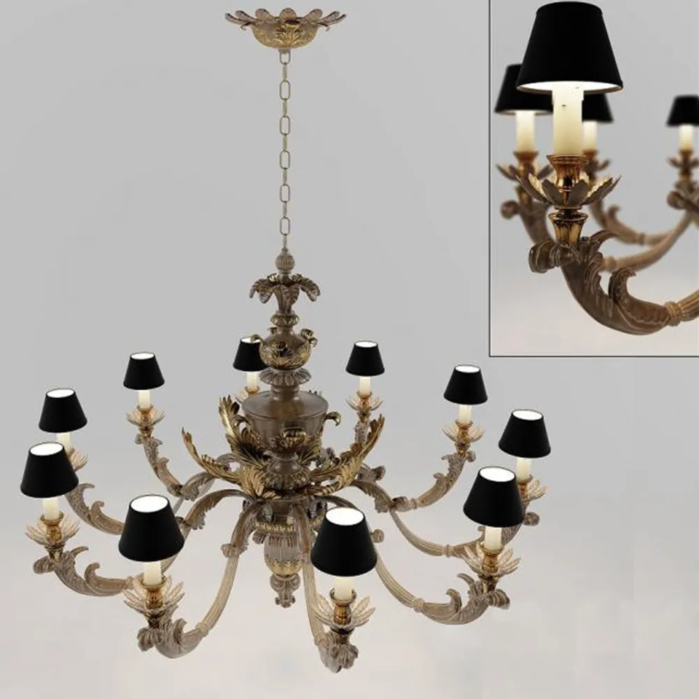 lighting – Classic chandelier Chelini 3D Model