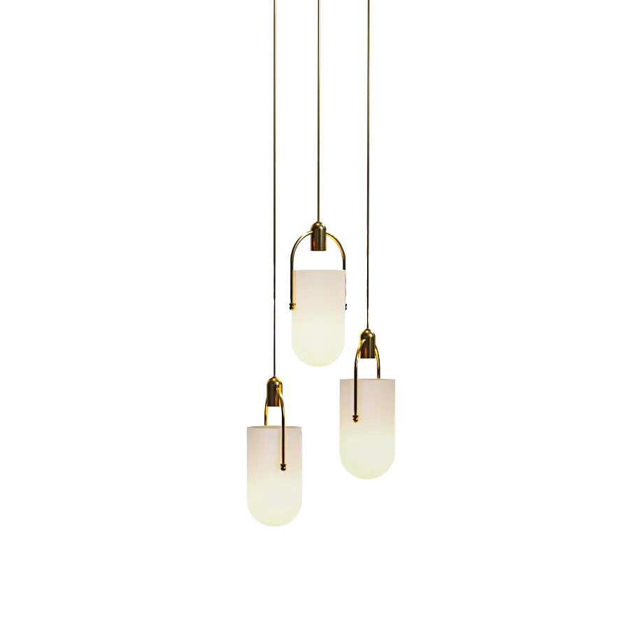 lighting – Clear glass hanging light 3D Model