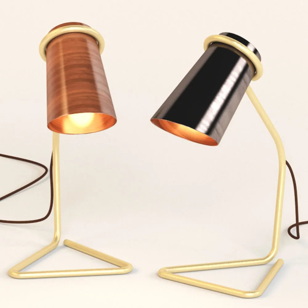 lighting – Copper table lamp 3D Model lighting – Copper table lamp 3D Model