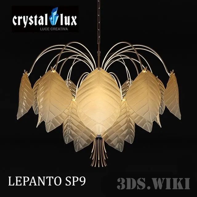 lighting – Crystal chandelier 3D Model lighting – Crystal chandelier 3D Model