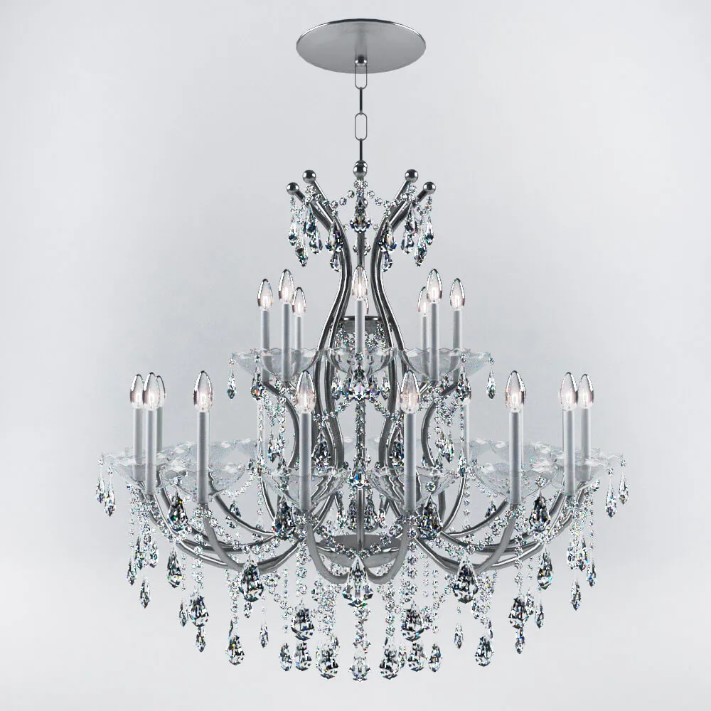 lighting – Crystal Chandelier 3D Model