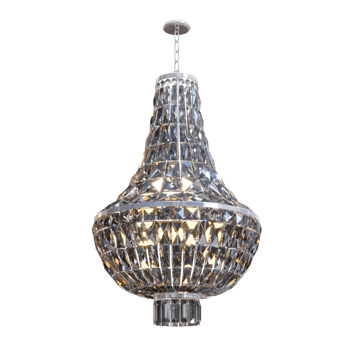 lighting – Crystal chandelier 3D Model