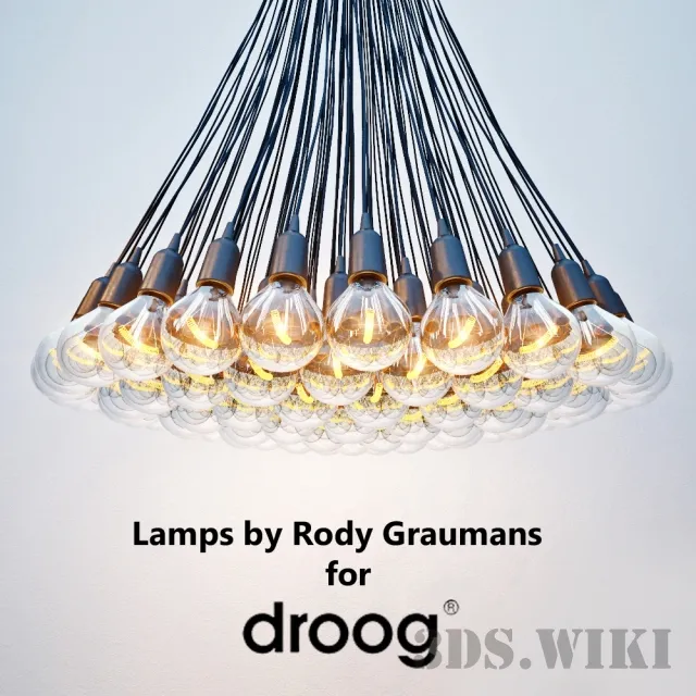 lighting – Подвесные светильники от Rody Graumans для droog 3D Model lighting – Подвесные светильники от Rody Graumans для droog 3D Model