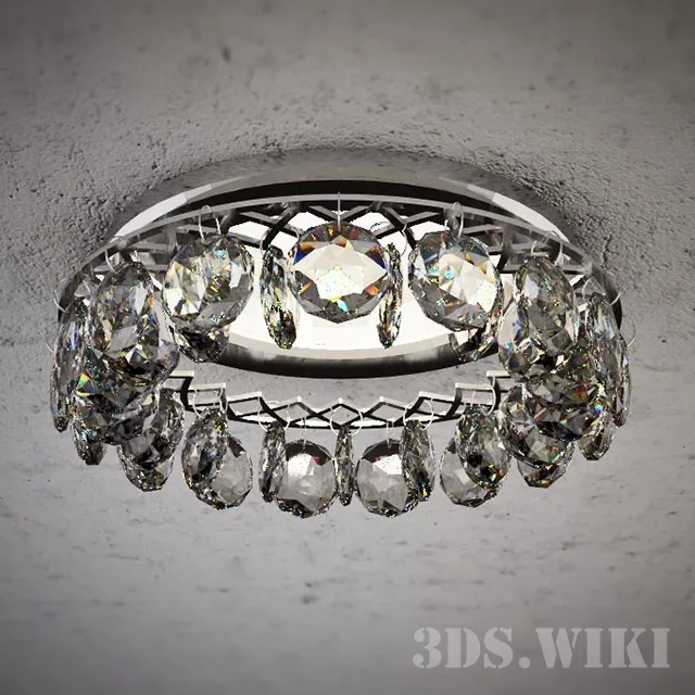 lighting – Сrystal spotlight 3D Model