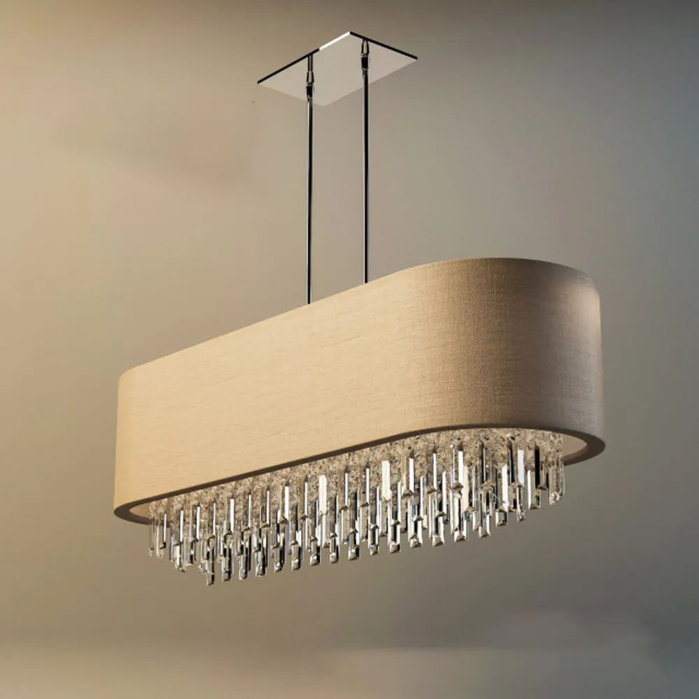 lighting – Dainolite 8 Light Oval Crystal Chandelier 3D Model
