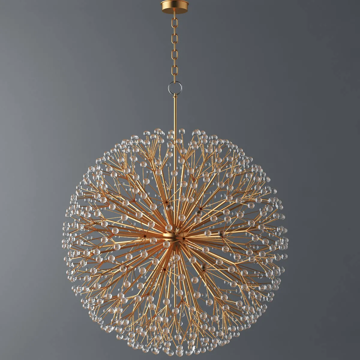 lighting – Dandelion chandelier 06 3D Model