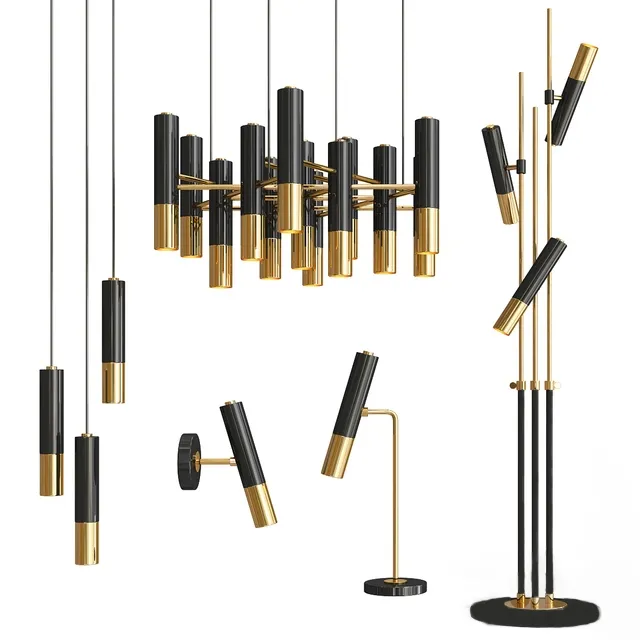 lighting – Delightfull Ike Collection – 5 types 3D Model lighting – Delightfull Ike Collection – 5 types 3D Model