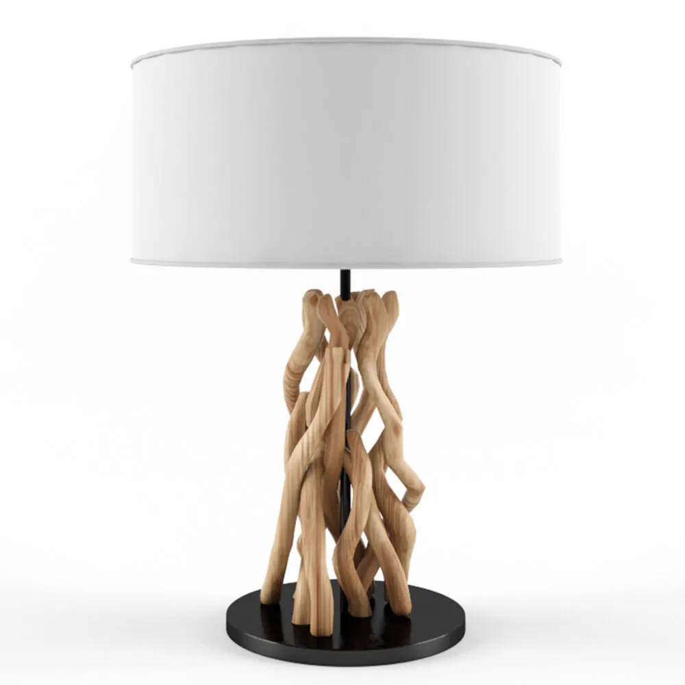 lighting – Driftwood Table Lamp 3D Model lighting – Driftwood Table Lamp 3D Model