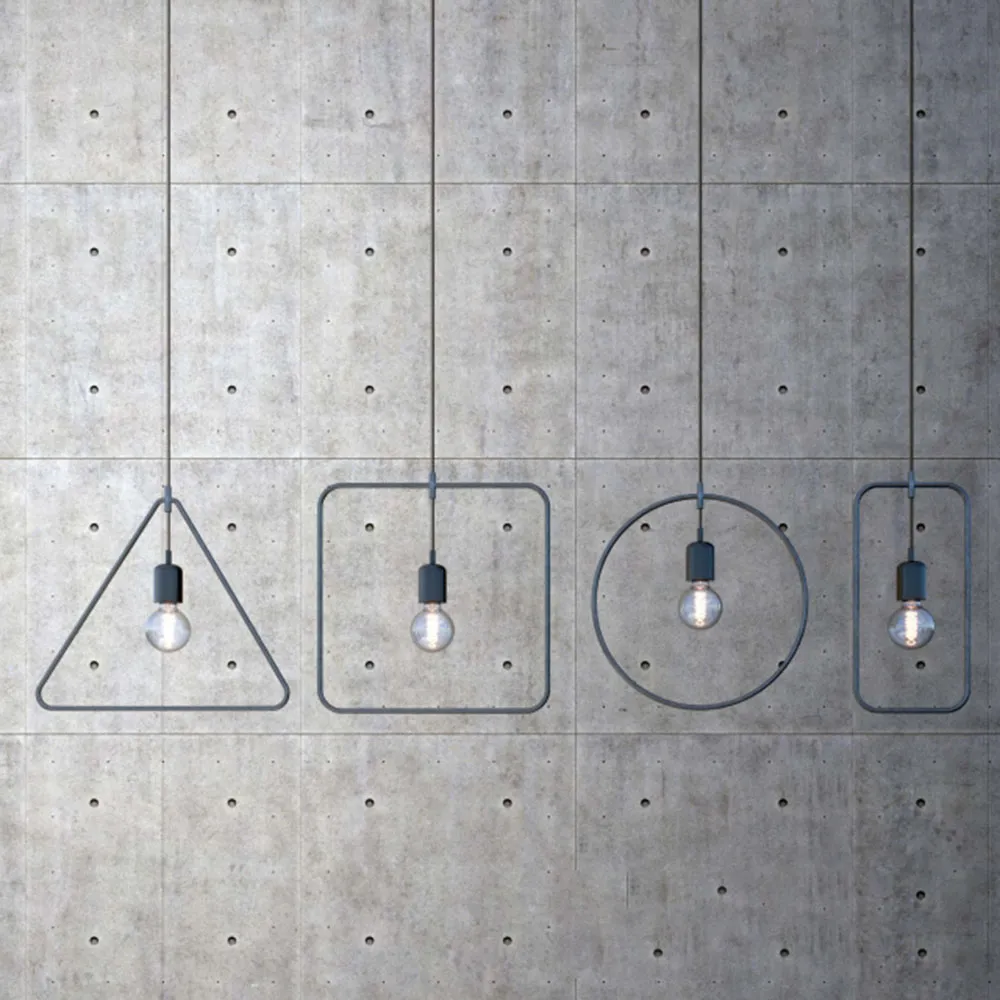 lighting – Droplight Geometric Pendant Lights 3D Model