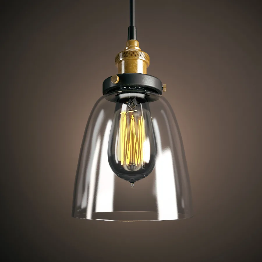 lighting – Edison ceiling lamp 010 3D Model lighting – Edison ceiling lamp 010 3D Model