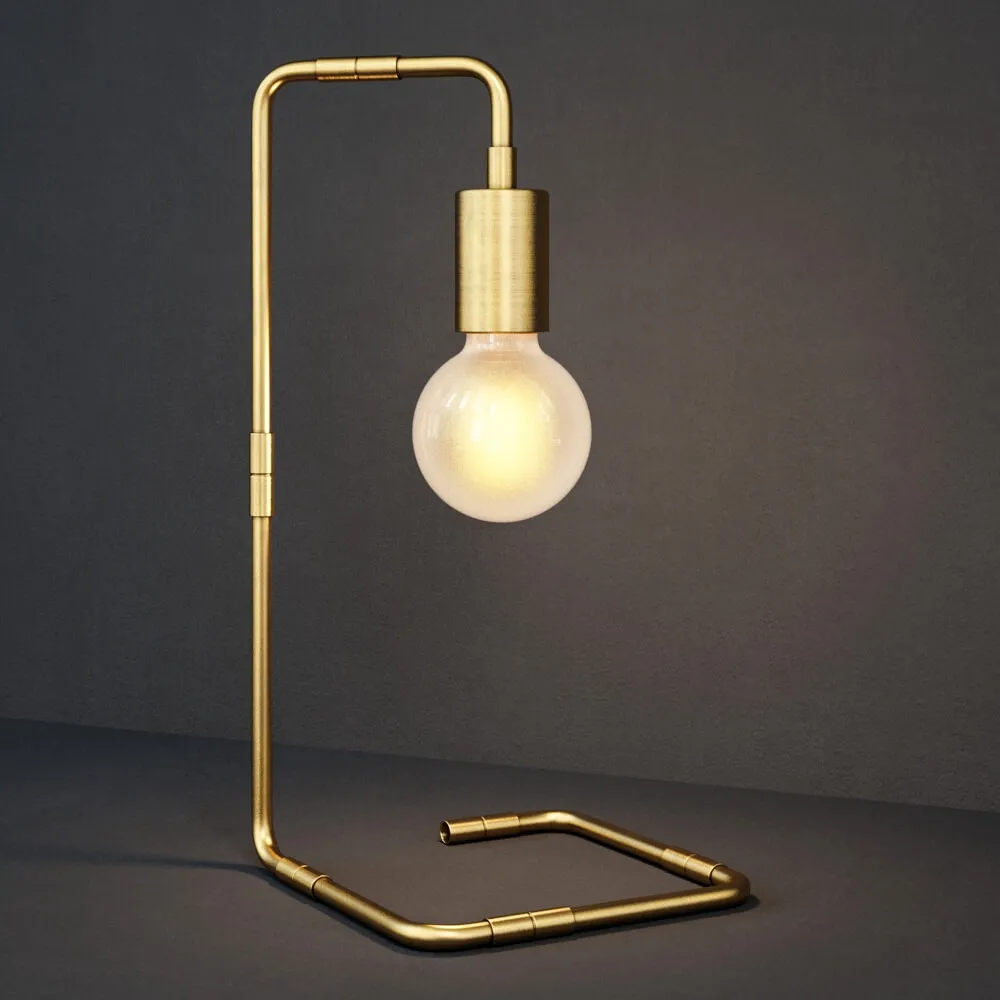 lighting – Elis Table Lamp Tl089-1-Brs 3D Model lighting – Elis Table Lamp Tl089-1-Brs 3D Model