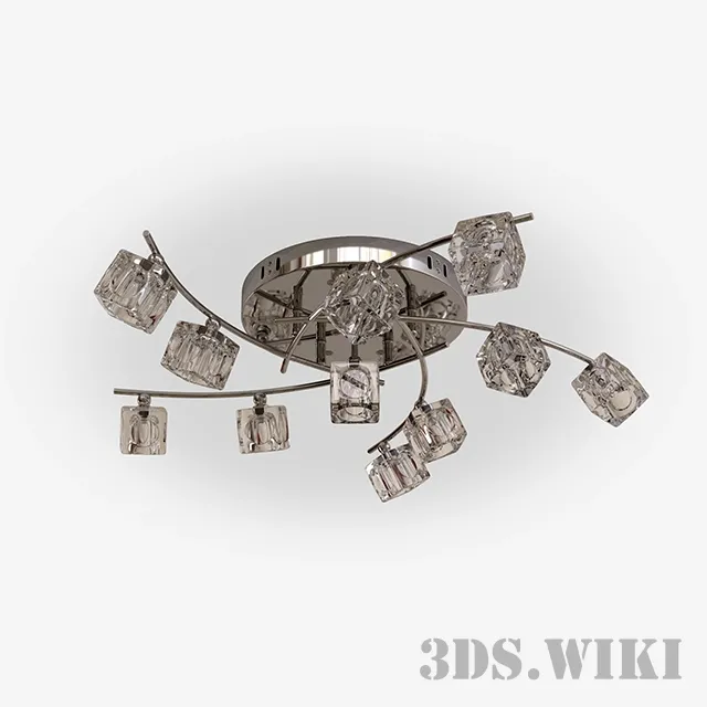 lighting – Eurosvet 4976/11 Quadro LED Ceiling Light 3D Model lighting – Eurosvet 4976/11 Quadro LED Ceiling Light 3D Model