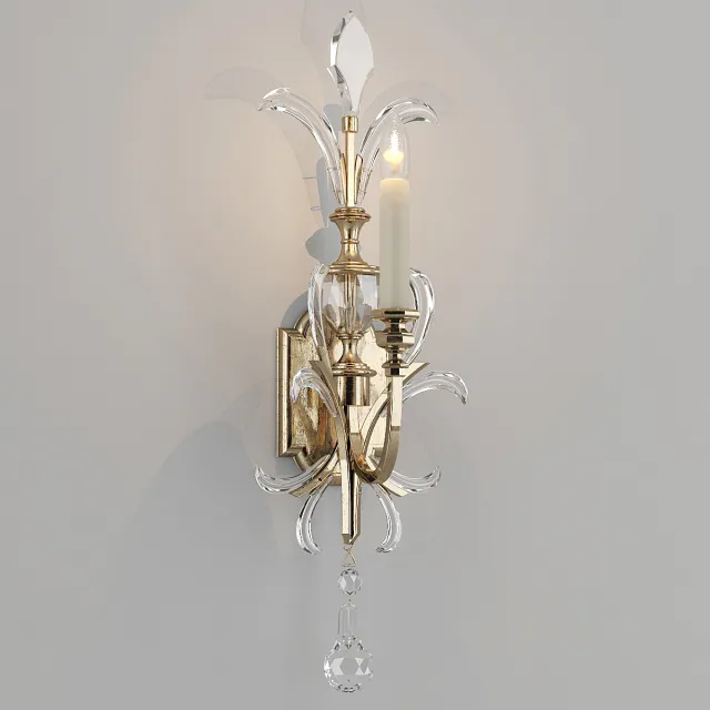 lighting – Fine Art wall lamp 08 3D Model lighting – Fine Art wall lamp 08 3D Model