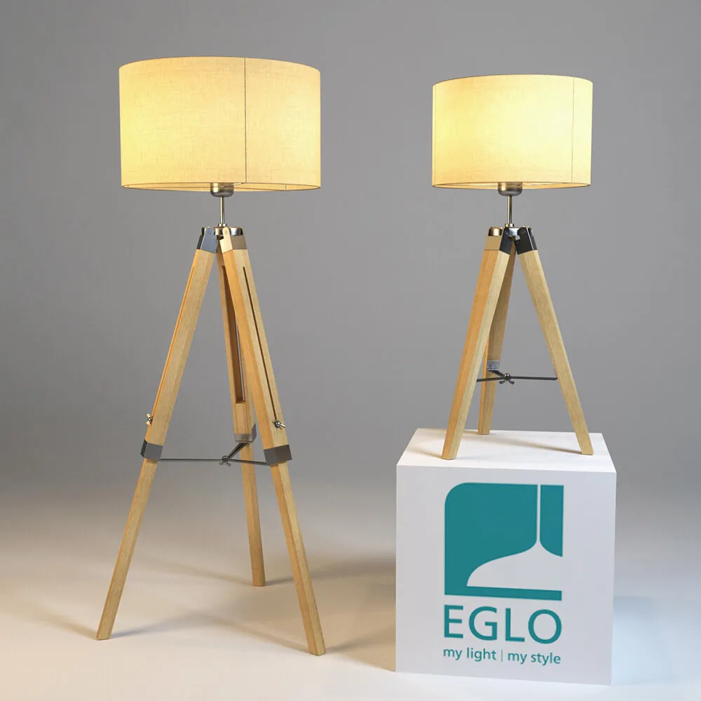 lighting – Floor lamp Eglo LANTADA 3D Model lighting – Floor lamp Eglo LANTADA 3D Model