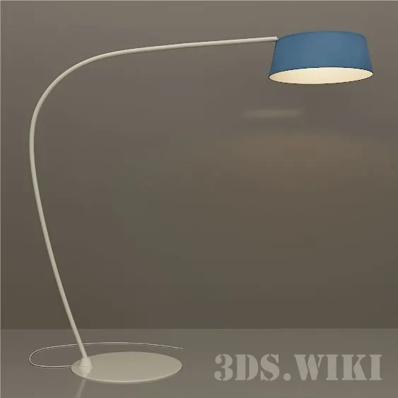 lighting – Floor lamp Linea Light Oxygen FL1 8101 3D Model lighting – Floor lamp Linea Light Oxygen FL1 8101 3D Model