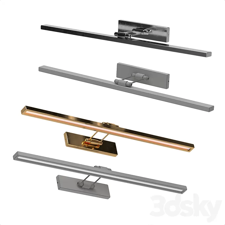 Lighting for paintings Paulmann Beam 3D Model Lighting for paintings Paulmann Beam 3D Model