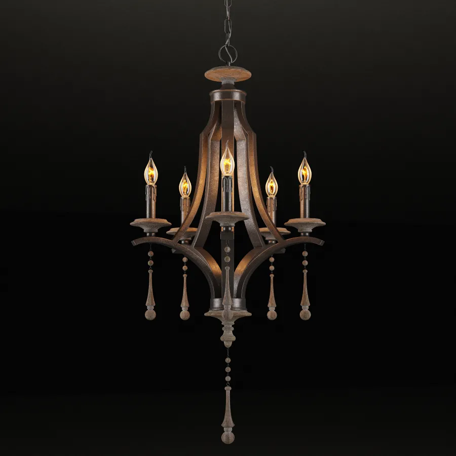 lighting – Gauthier chandelier 78 3D Model
