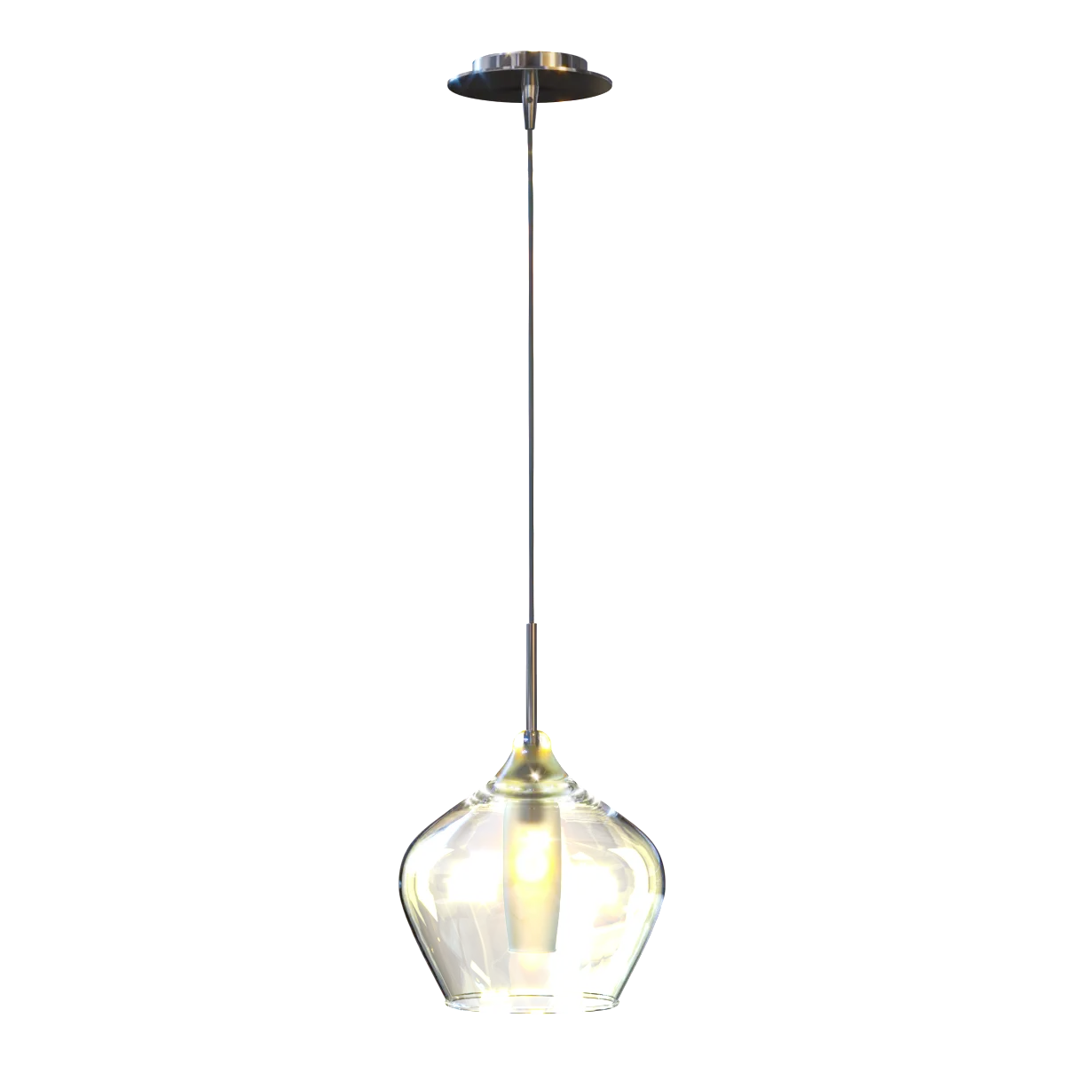 lighting – Glass pendant lamp 3D Model