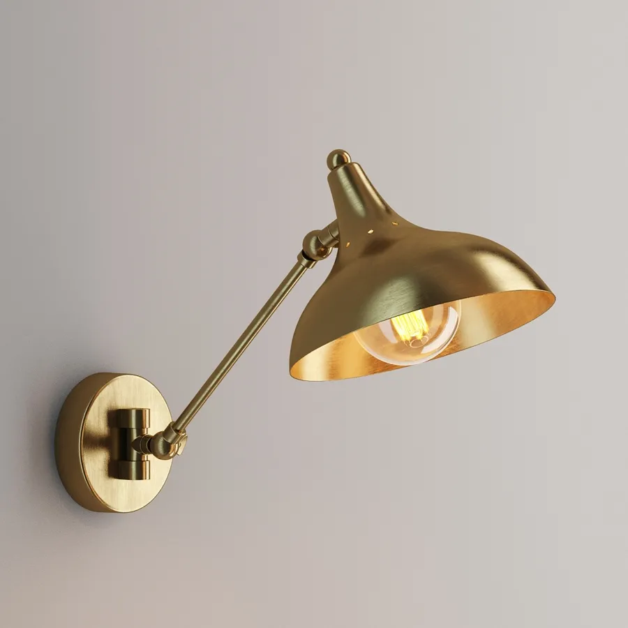 lighting – Gramercy Home – Charlton Sconce SN056-1-BRS 3D Model lighting – Gramercy Home – Charlton Sconce SN056-1-BRS 3D Model