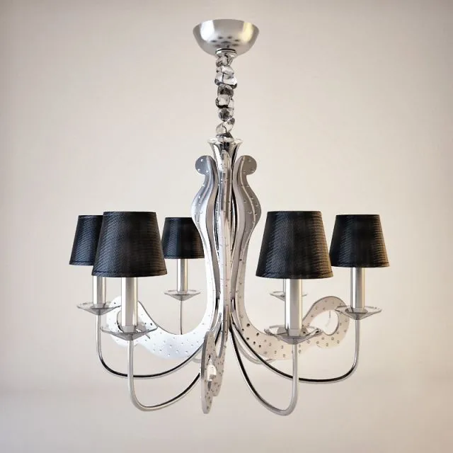 lighting – Gruppe Lampe 376203 3PB chandelier 3D Model