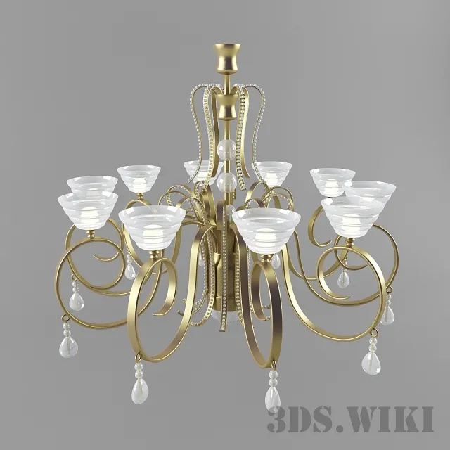 lighting – Hanging chandelier 3D Model