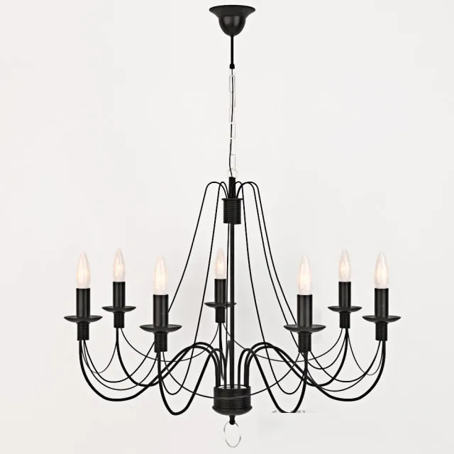 lighting – Hanging Chandelier Castle 10010-7L 3D Model
