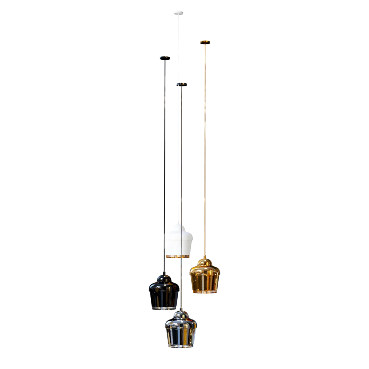 lighting – Hanging lamps 2 3D Model