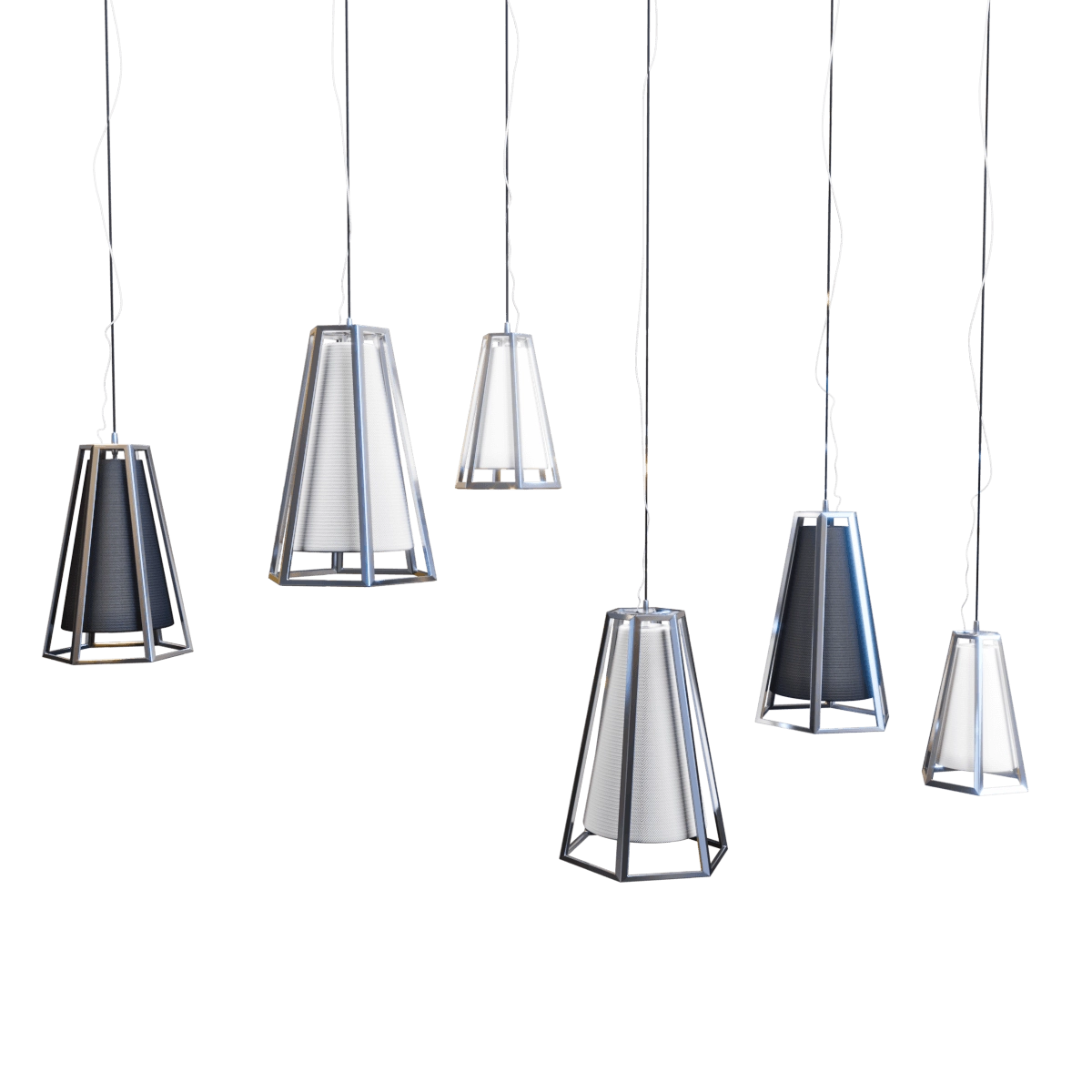 lighting – Hanging lamps 2 3D Model