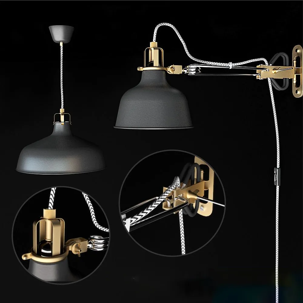 lighting – Ikea Ranarp 1 lamp 3D Model lighting – Ikea Ranarp 1 lamp 3D Model