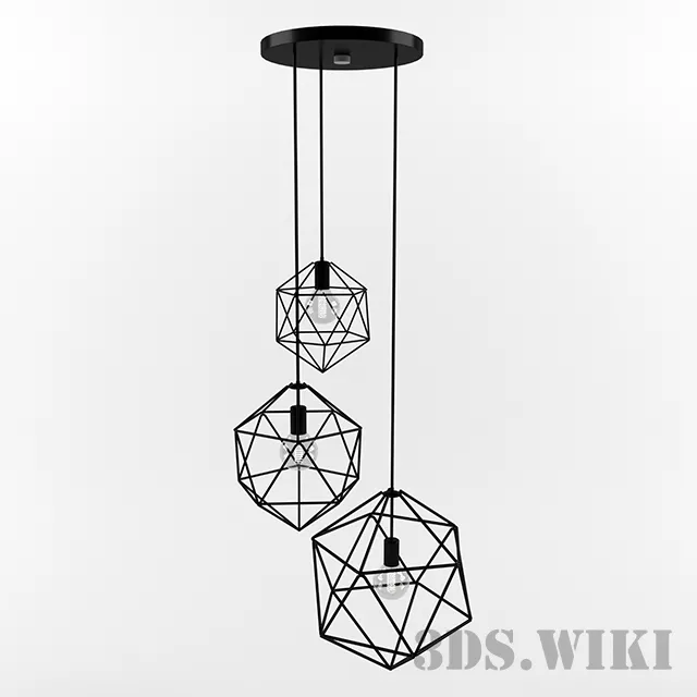 lighting – kaspapendant lamp 3D Model lighting – kaspapendant lamp 3D Model