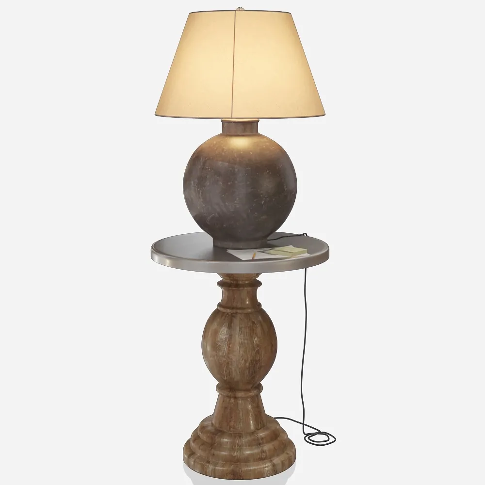 lighting – Kathy Kuo table 67 3D Model lighting – Kathy Kuo table 67 3D Model