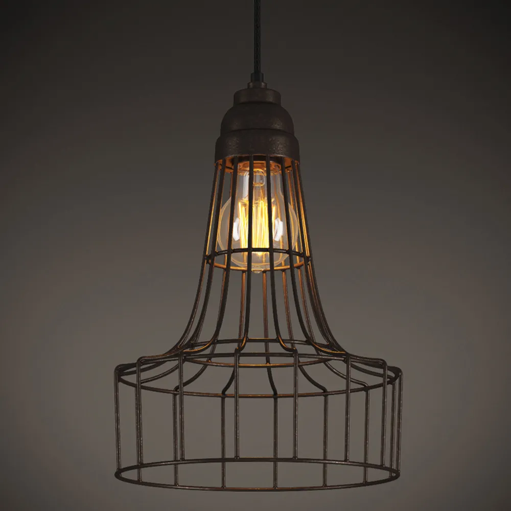lighting – Lamp with a metal frame EVRON BENT CH091D-1 3D Model