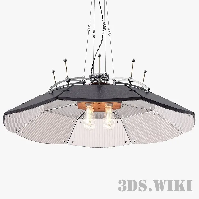 lighting – Large medical parabolic mirror lamp 3D Model lighting – Large medical parabolic mirror lamp 3D Model