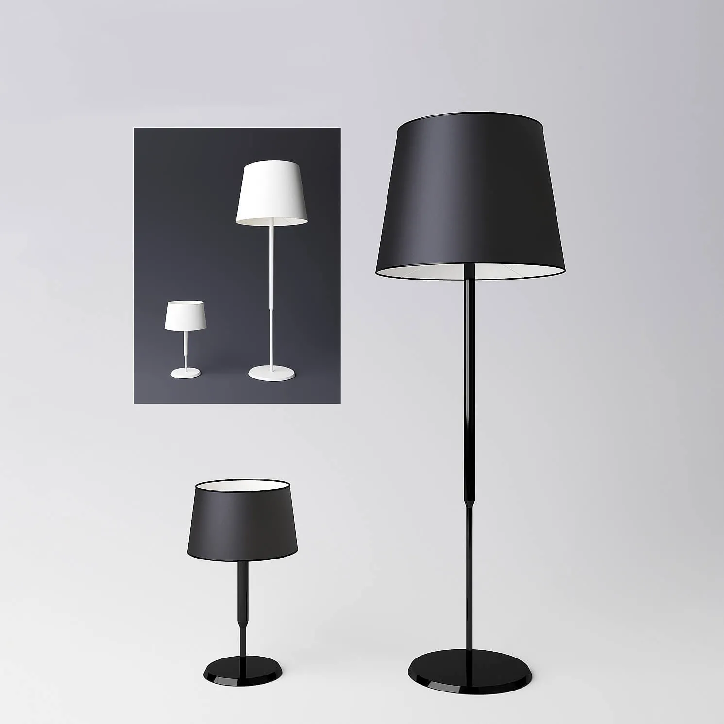 lighting – Ligne Roset lamp 3D Model lighting – Ligne Roset lamp 3D Model