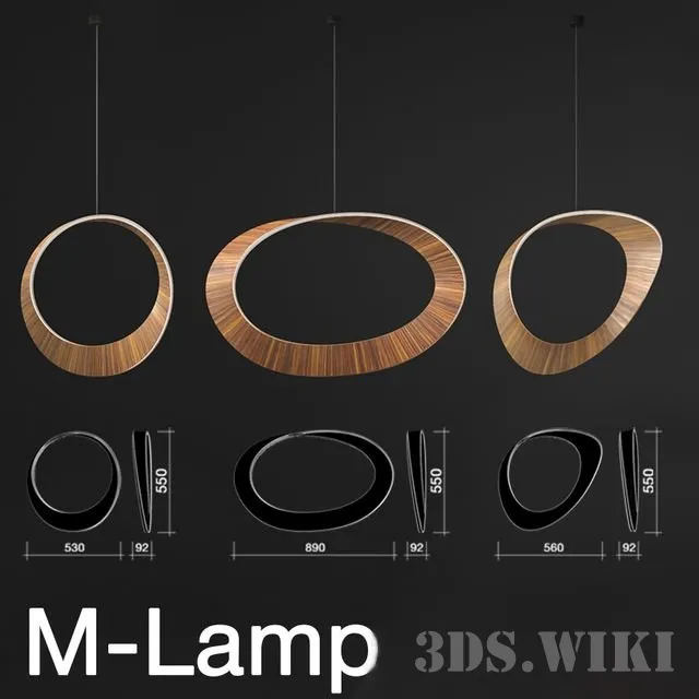 lighting – M-Lamp from Anastasia Leonova 3D Model lighting – M-Lamp from Anastasia Leonova 3D Model