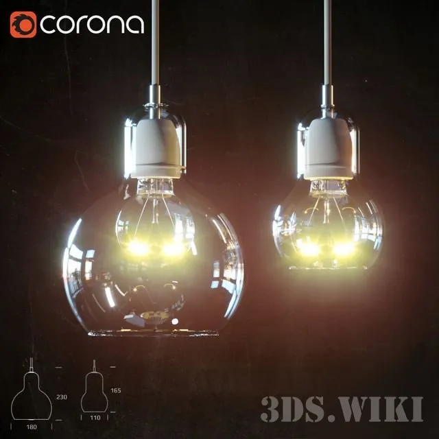 lighting – Mega Bulb by & Tradition 3D Model lighting – Mega Bulb by & Tradition 3D Model
