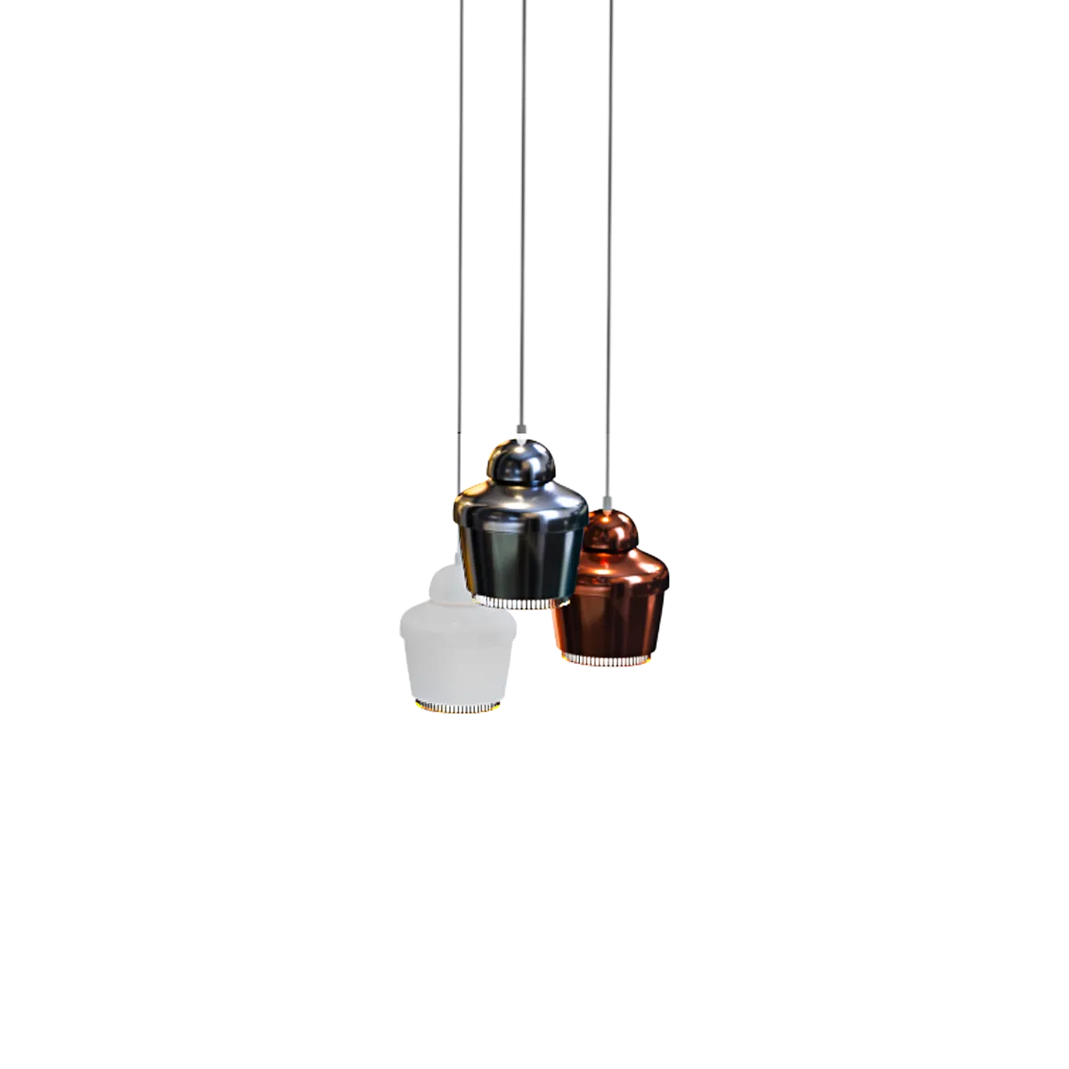lighting – Modern LED pendant lamps 3D Model