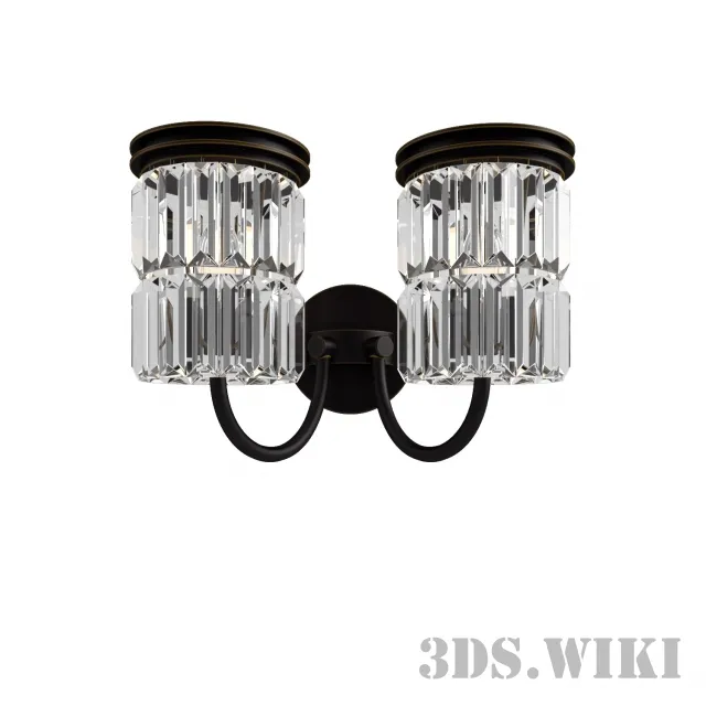 lighting – Newport 31103/A black+gold 3D Model