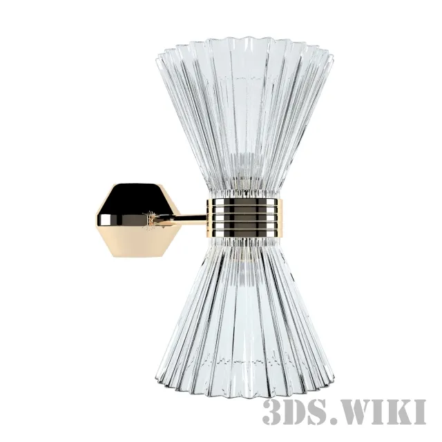 lighting – Newport 3611А nickel gold 3D Model