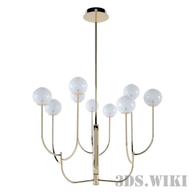 lighting – Newport 3809C gold 3D Model